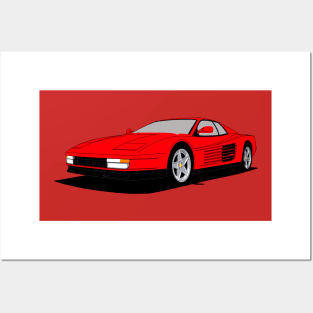 Testarossa Posters and Art